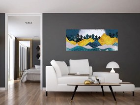 Tablou - Peisaj polar (120x50 cm)