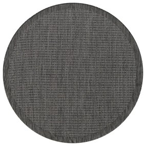 Covor de exterior gri închis rotund ø 160 cm Giza – Ayyildiz Carpets