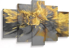Tablou - Expansiunea aurului (150x105 cm)