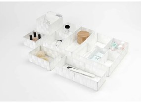 Organizator Compactor TEX 19 x 14 x 13 cm, maro deschis