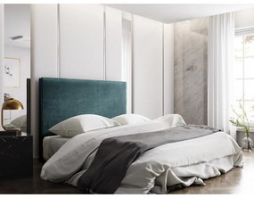 Tăblie de pat albastru petrol 200x120 cm Natalia – Milo Casa