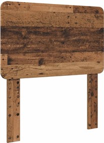 vidaXL Tăblie cap Lemn Vechi 90 cm Lemn compozit