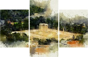 Tablou - Templul lui Zeus, Atena, Grecia (90x60 cm)