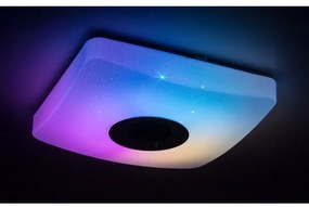 Rabalux - Plafonieră LED RGB dimmabilă cu difuzor, 18W/230V + telecomandă