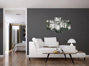 Tablou - Jungla în ceața dimineții (90x60 cm)
