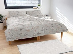 Lenjerie de pat din crep Ginkgo