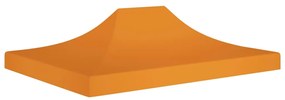 vidaXL Acoperiș pentru cort de petrecere, portocaliu 4 x 3 m, 270 g/m²