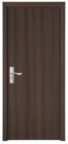 Usa Interior din MDF Novo Doors ND81, Cadru din Lemn Masiv, KIT COMPLET, Toc , Manere si balamale incluse (Culoare: Alb, Toc: Fix, Maner: Patrat