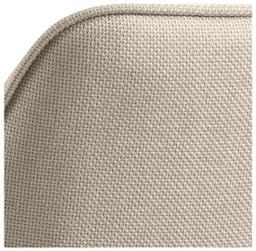 Set de scaune de sufragerie bej cu cotiere 2 buc. tapițat Glenda – Actona