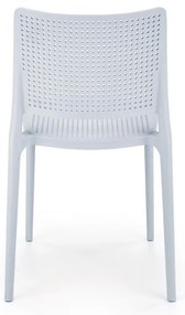 Scaun din plastic K514 albastru deschis