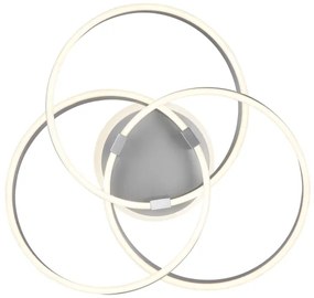 Plafonieră LED dimabilă Globo 67163-56 HERWIG LED/56W/230V + telecomandă