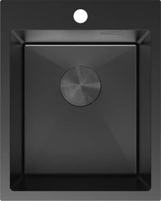 Mexen Solix chiuvetă din oțel inoxidabil cu 1 compartiment 400 x 500 mm, negru - 6406401000-70