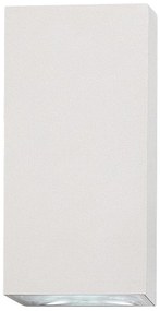 Aplica LED iluminat exterior ambiental, Protectie IP65 Urfa II alba