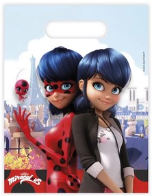 Miraculos: Buburuza și Motan Noir Hero set de 6 pungi de cadou