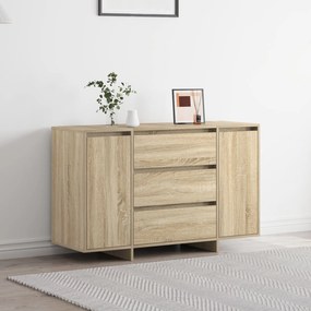 vidaXL Dulap Sideboard Sonoma Oak 120x41x75 cm Din Lemn Compus