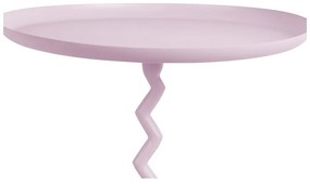 Măsuță auxiliară rotundă din metal ø 40 cm Zig Zag – Leitmotiv