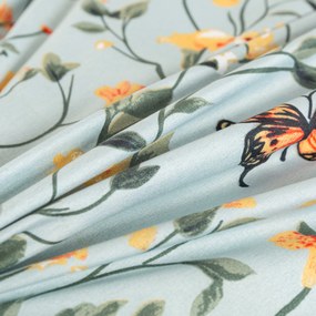 Husa pentru perna din microfibra MONARCH WINGS 70x90 cm, albastru deschis