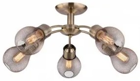 Lustra vintage 5 becuri E27 Gliva 35-56603 Candellux