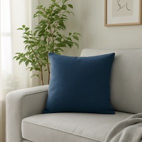 Perna Decorativa, Albastru Bleumarin,  45x45 cm