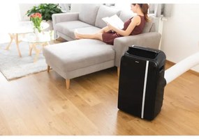 Aparat mobil inteligent de aer condiționat 3 în 1 1450W/230V 12000 BTU Wi-Fi negru + telecomandă