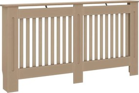 vidaXL Mască pentru calorifer, 152x19x81,5 cm, MDF