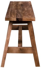 Bancă de grădină maro din lemn masiv Barcelona – House Nordic