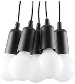 Lustră pe cablu DIEGO 5xE27/60W/230V