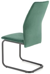 Scaun de bucaterie Roel, verde/negru