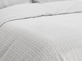 Lenjerie de pat din microfibra Culoare gri, SAVIO