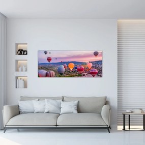 Tablou - Baloane cu aer cald (120x50 cm)
