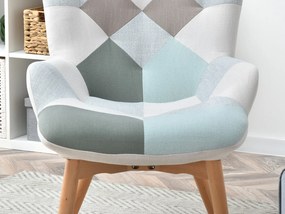 Fotoliu Nutri (patchwork + negru). 1110346