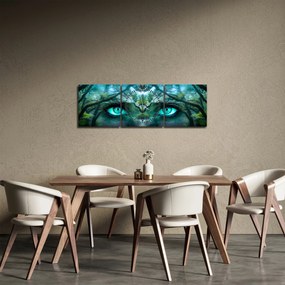 Tablou - Privire (cu ceas) (90x30 cm)