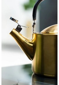 Ceainic auriu din oțel inoxidabil 1,5 l Diamante – Vialli Design