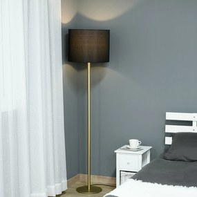 HomCom lampa de podea, abajur textil, lampa de sol | AOSOM RO