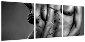 Tablou - Nud (cu ceas) (90x30 cm)