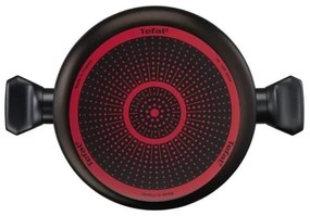 Tefal SIMPLY CLEAN oală joasă cu capac, diametru 28 cm