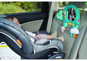 Jucărie suspendată cu activități și elefant cu oglindă Infantino