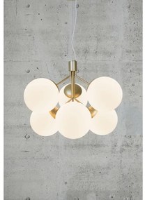 Lustră pe cablu Nordlux IVONA 6xE27/28W/230V auriu