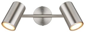 Plafoniera cu 2 Spoturi directionabile ALLVI nickel