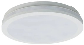 Plafonieră LED pentru baie MARLON, 36 W, 230 V, Ø 30 cm, IP54, albă