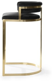 Scaun de bar tapitat Vegas L 70 cm