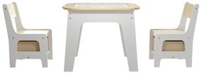 Juskys Set de lemn pentru copii Milou - natural