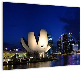 Tablou Singapore nocturn (70x50 cm)