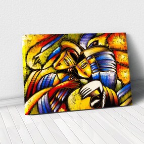 Tablou Canvas -  Abstract Face 40 x 65 cm