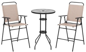 Set bar de exterior cu 3 piese