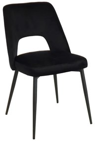 Scaun Bucatarie/Dining Mussan Catifea Negru