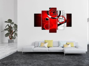 Tablou cu abstracție (150x105 cm)