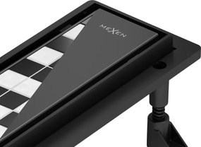 Mexen Flat ABS scurgere liniară 2în1 80 cm, negru - 1769080