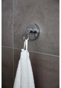 WENKO 20900100 - Cârlig VACUUM-LOC rotund din oțel, 6 x 6,7 cm, crom lucios