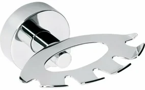 SAPHO XR901 X-Round suport pentru perii, argintiu
